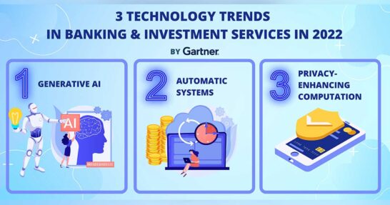 Gartner Identifies Three Technology Trends Gaining Traction in Banking and Investment Services in 2022