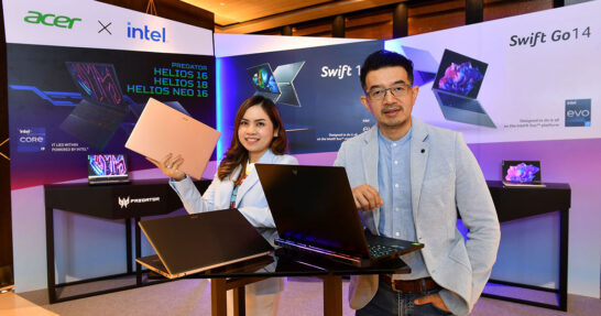 เอเซอร์เปิดตัวโน้ตบุ๊กสำหรับสายทำงานและเกมมิ่งสายโหด Acer Swift Series และ Predator Helios อัดแน่นด้วยขุมพลังใหม่ 13th Generation Intel® CoreTM เร็ว แรง รองรับทุกการใช้งาน