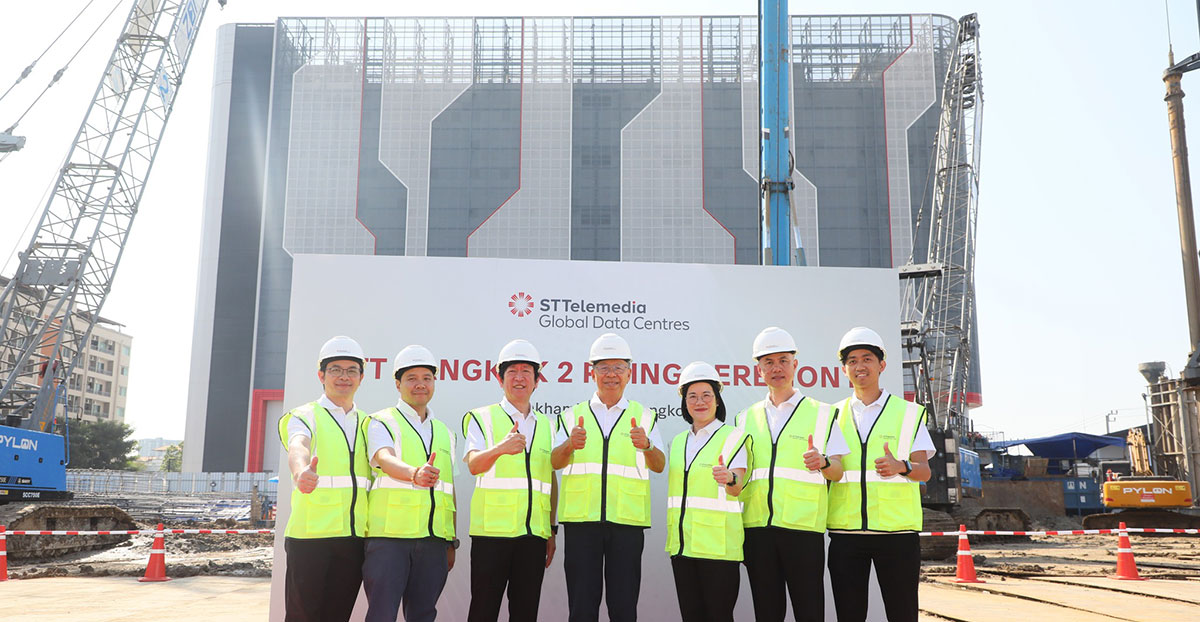 ST Telemedia Global Data Centres Commences Construction for Third Data Centre in Bangkok