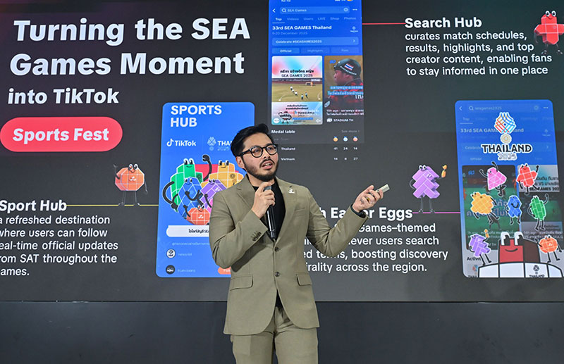 นายอังกา อนุกราฟ พุทธา General Manager of Content Operations, Southeast Asia, TikTok